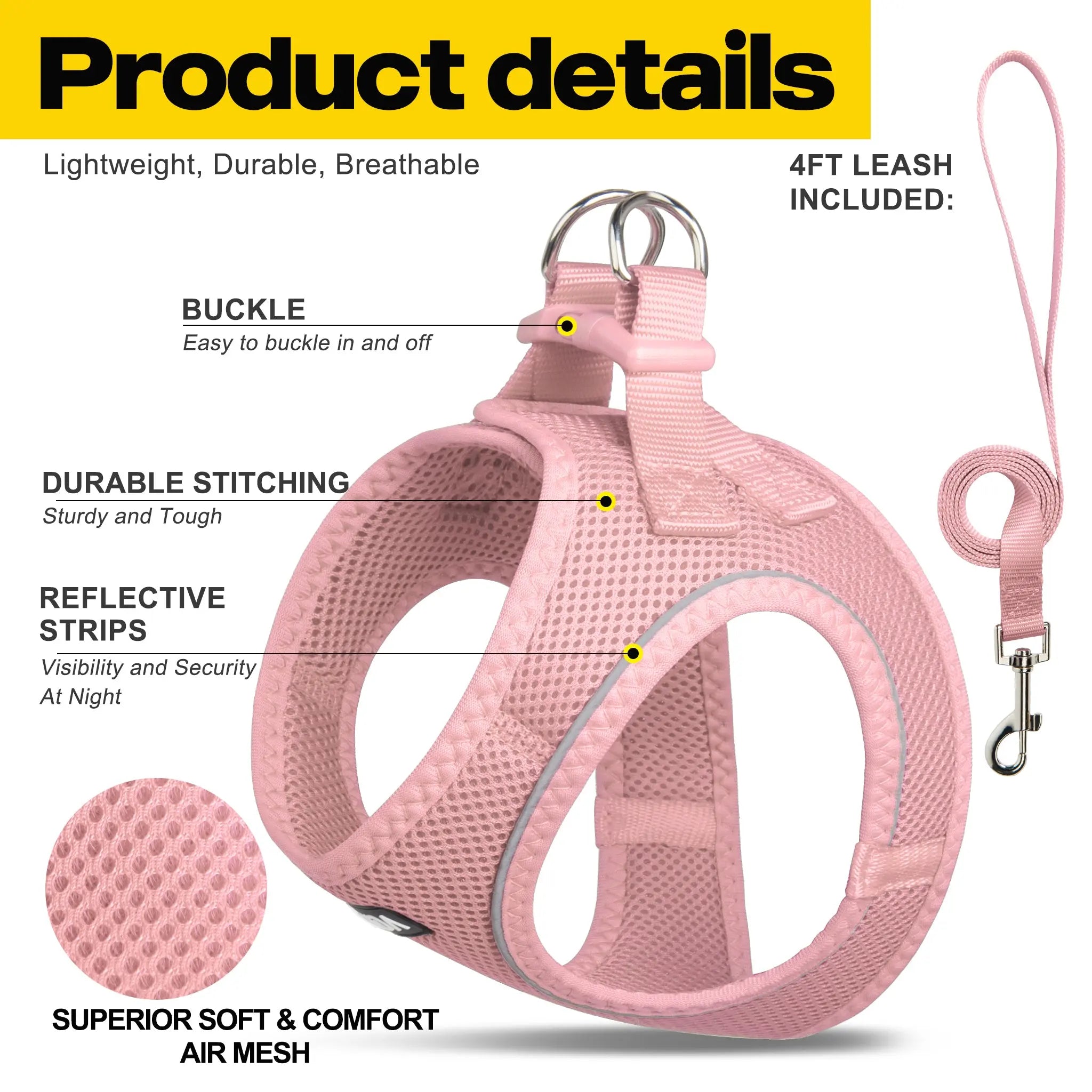 FIDA Kitten & Puppy Harness and Leash Set