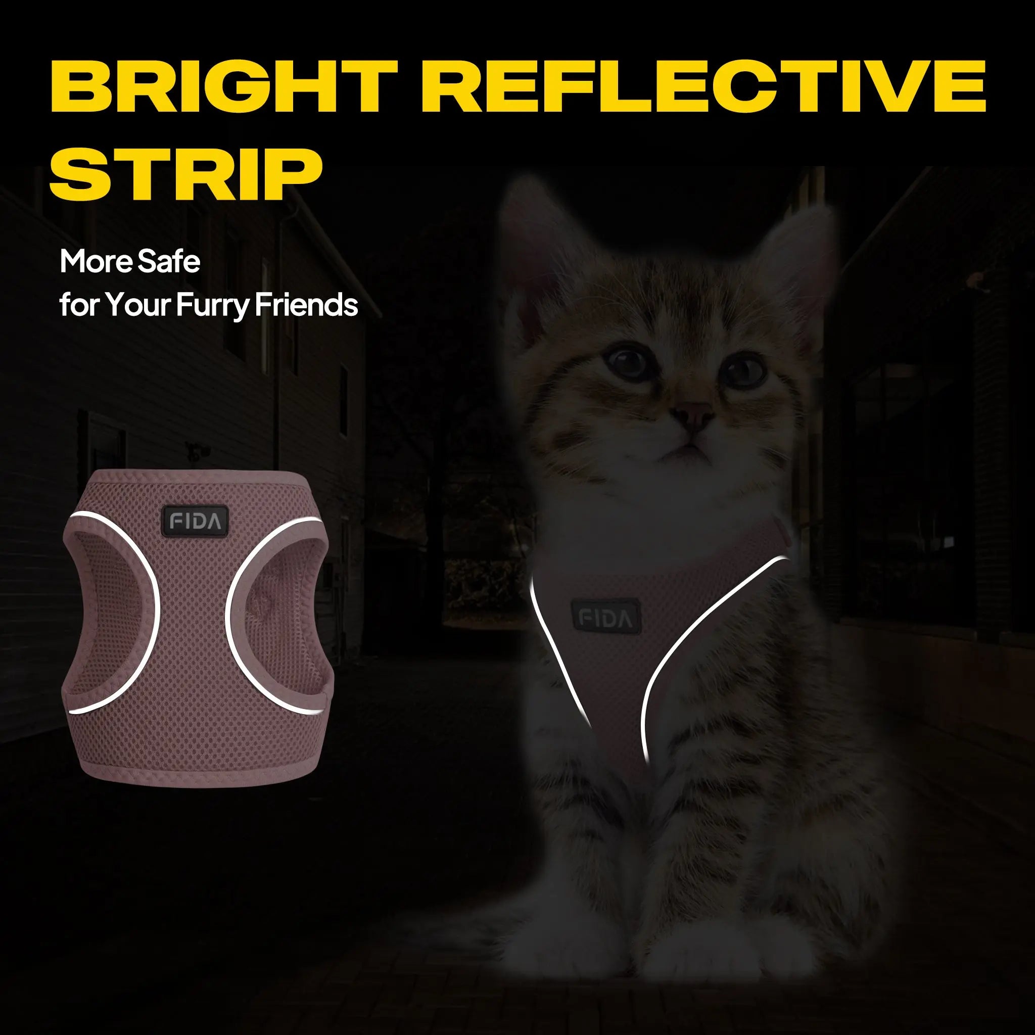 FIDA Kitten & Puppy Harness and Leash Set