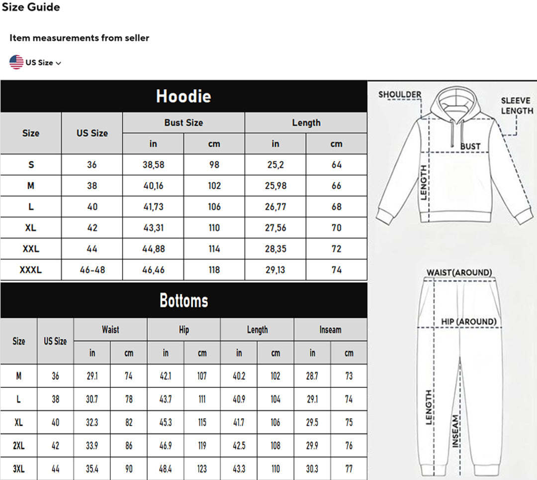 Комплект суитшърт и анцуг с принт Милано