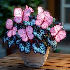 🦋Лунна пеперуда Бегония семе