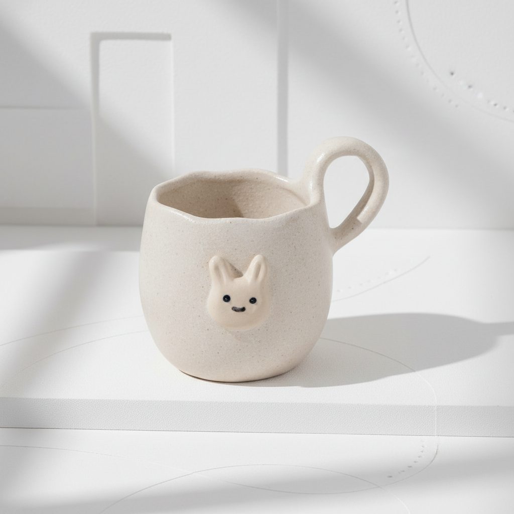 Handcrafted Puppy Cup