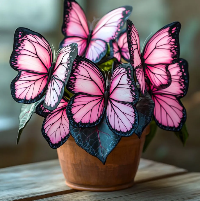 Бегоня с пеперуди: Освободете въображението си в градината! 🌿🦋