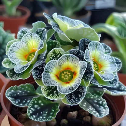 Неонова сияеща бегония