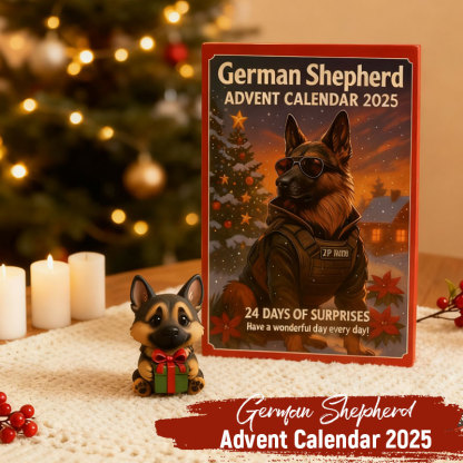 🎄🐾 Адвент календар за немска овчарка 2025 🎁