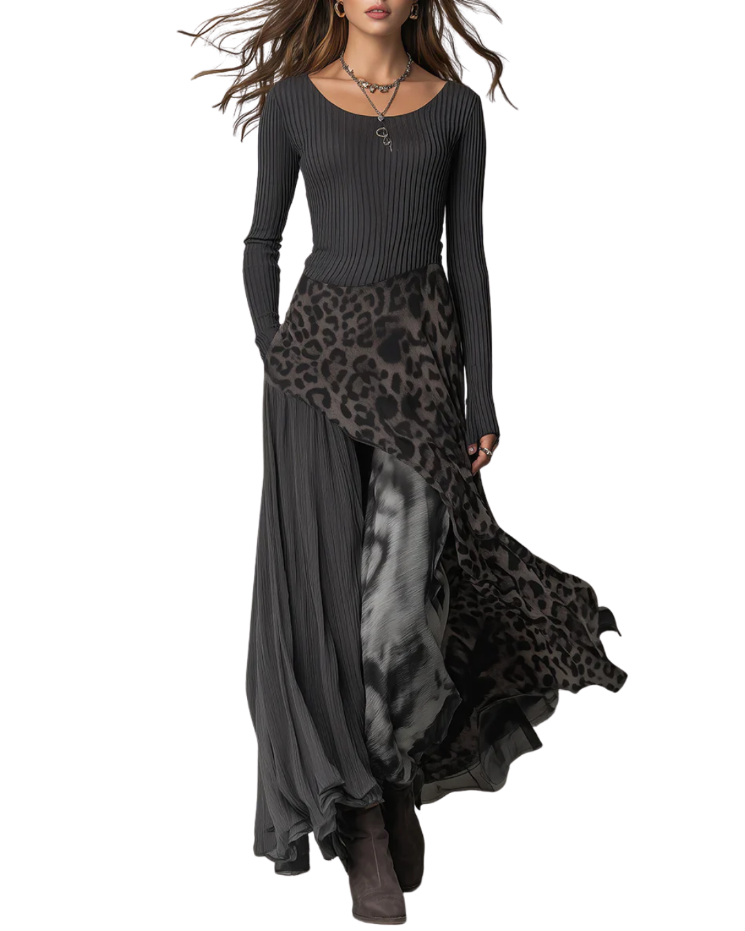 Луиза | Елегантна дълга рокля