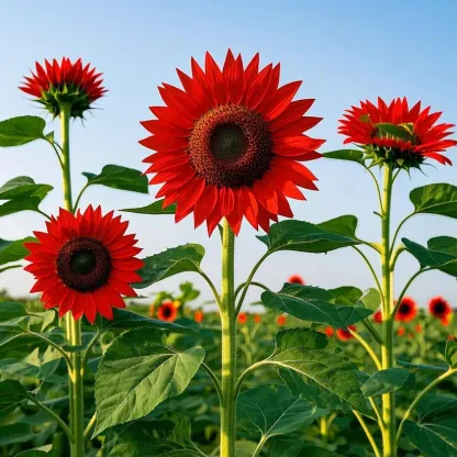 Слънчогледови семки "Sun Giant" - червени