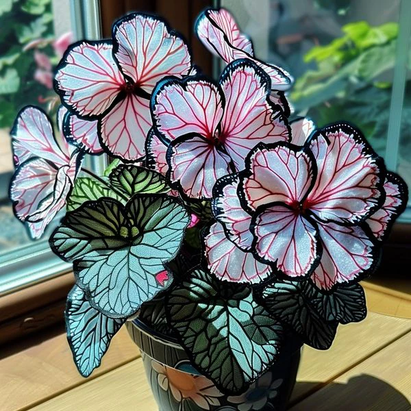 Бегония с венчелистчета от затъмнение