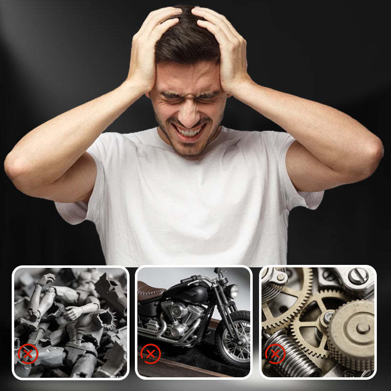 🔥Горещи оферти - Модел на мотоциклет в мащаб 1:12