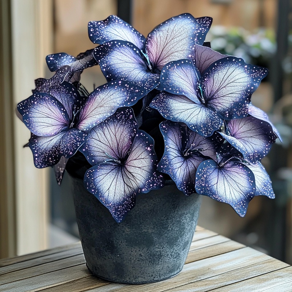 🦋Лунна пеперуда Бегония семе