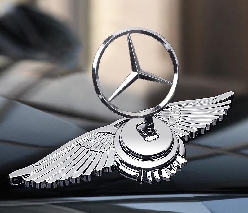 Лого на капака на двигателя за модификация на автомобила