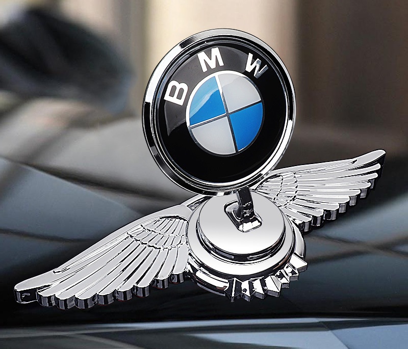 Лого на капака на двигателя за модификация на автомобила