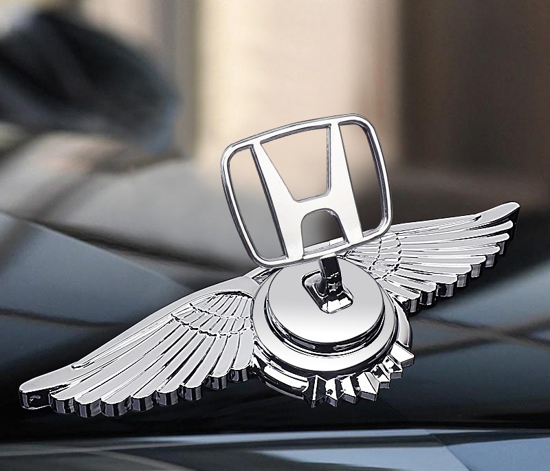 Лого на капака на двигателя за модификация на автомобила