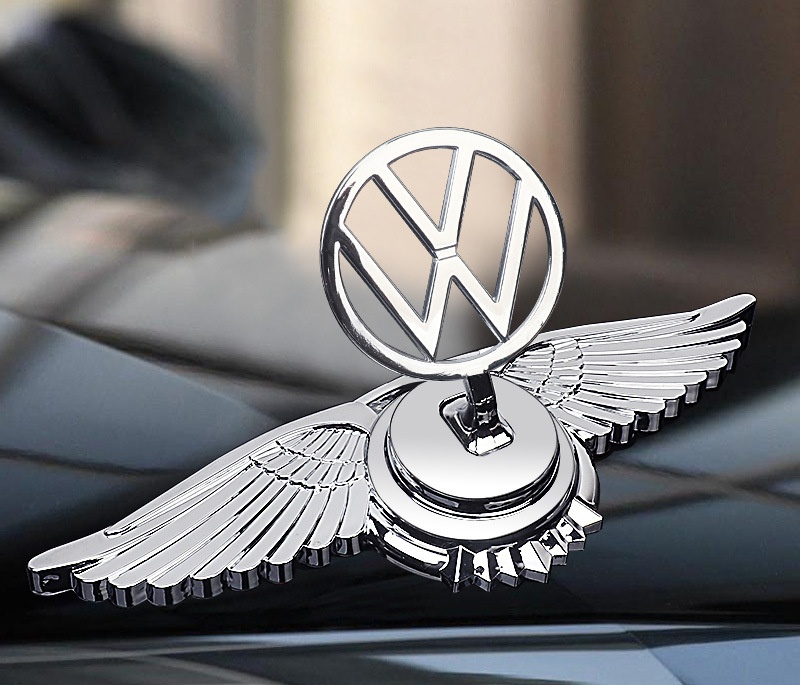 Лого на капака на двигателя за модификация на автомобила