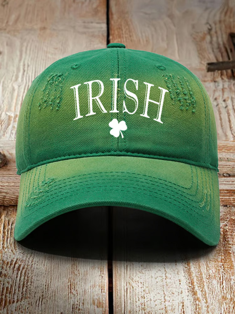 Unisex St. Patrick's Day Irish Print Hat