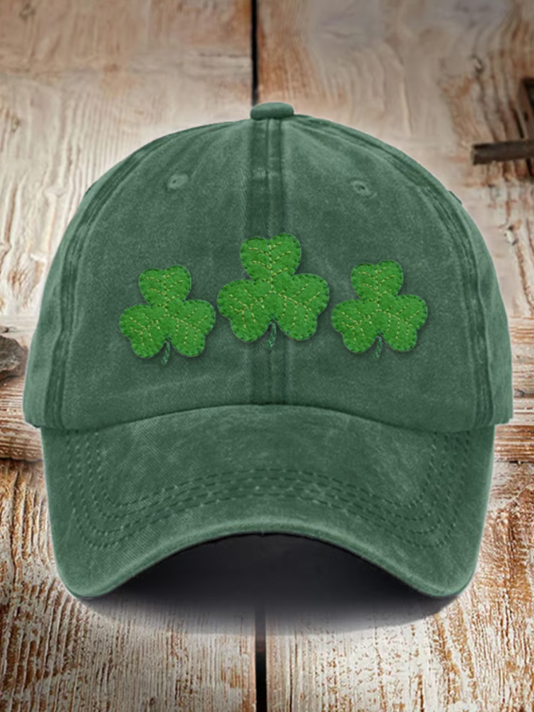 Unisex Distressed Cotton St. Patrick's Day Hat