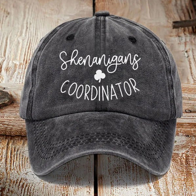 Shenanigans Coordinator St. Patrick's Day Sun Hat