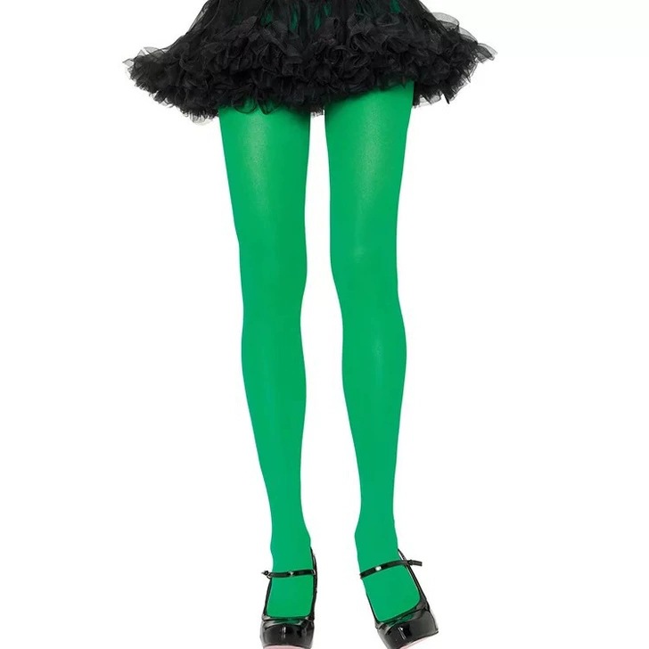 St. Patrick's Day Shamrock Print Stockings