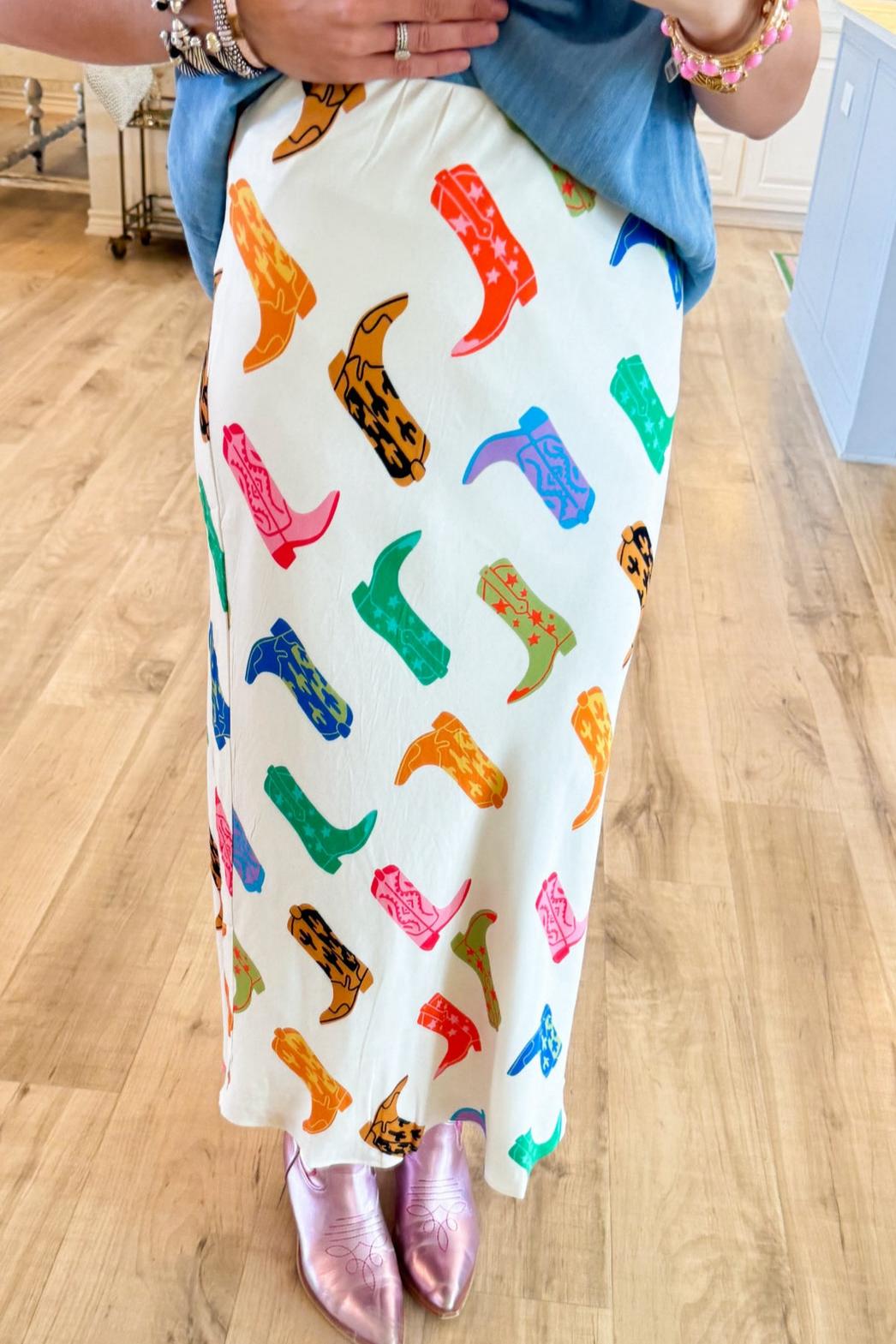 Multi Color Cowgirl  Set