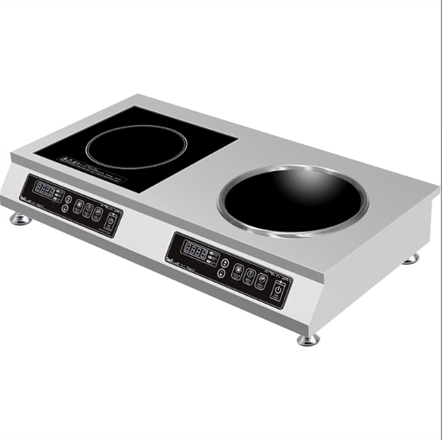 GRTG Commercial Induction Cooker, 3500W High Power,Stir -fried Soup And Home Double Furnace-Frameova