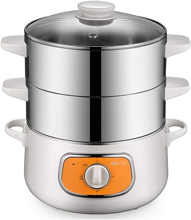 REJOON 3 Layers Electric Cooking Machine Automatic Multi Cooker Stainless Steel Inner Steamer Hot Pot Rice Cooker Fast Heating-Frameova