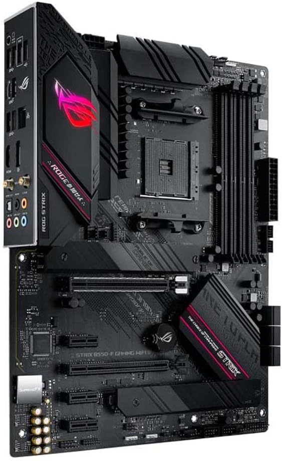 ASUS ROG STRIX B550-F GAMING WIFI II ATX Motherboard Socket AM4 AMD B550 Chipset -90MB19V0-M0EAY0-Frameova