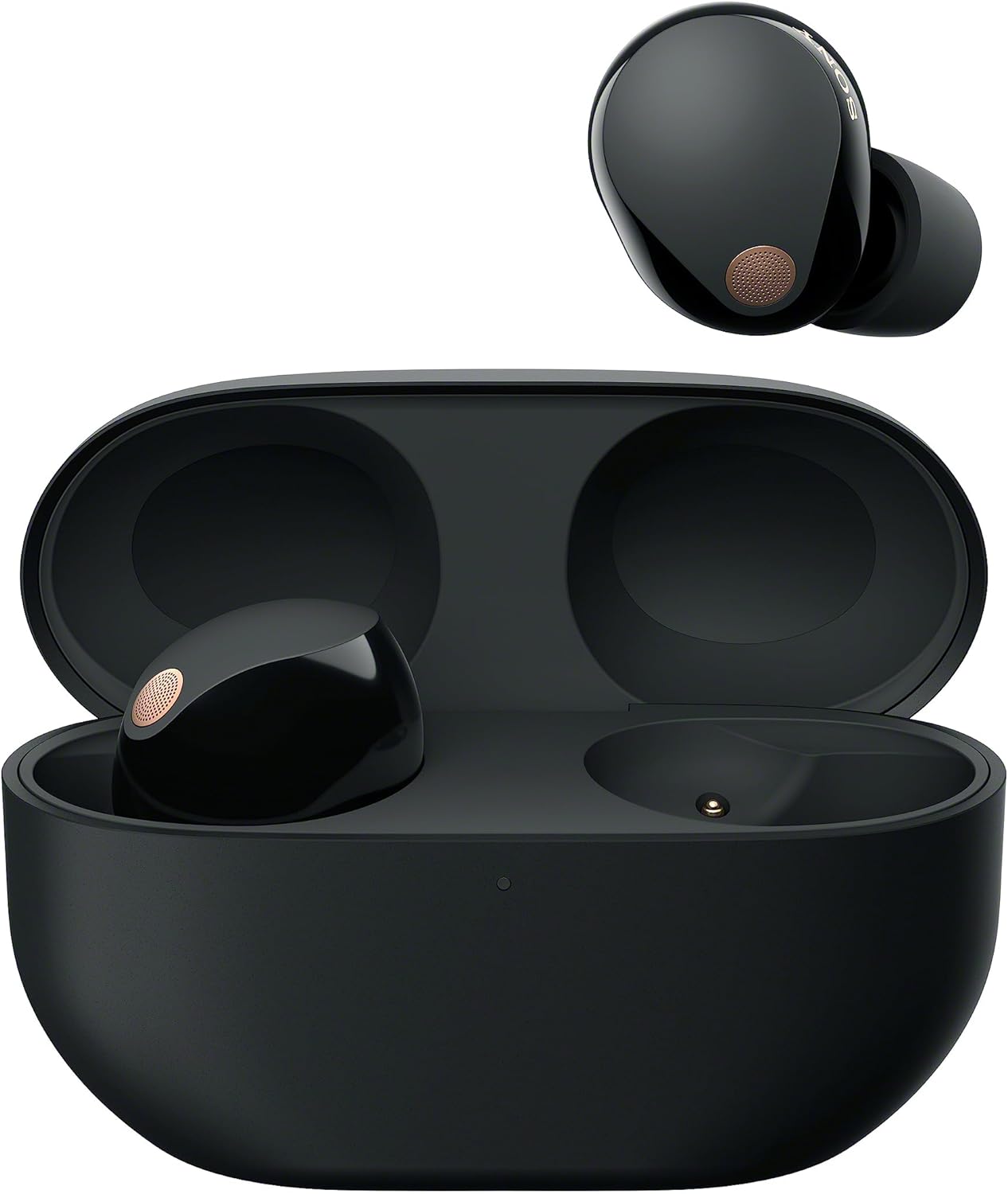 Sony WF-1000XM5 Wireless Noise Cancelling Earbuds, Bluetooth, In-ear Headphones, Mic, Up to 24 Hours Battery Life, Quick Charge, IPX4, iOS and Android Compatible - Black-Frameova