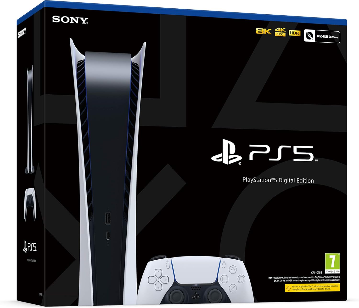 PlayStation 5 Digital Console-Frameova