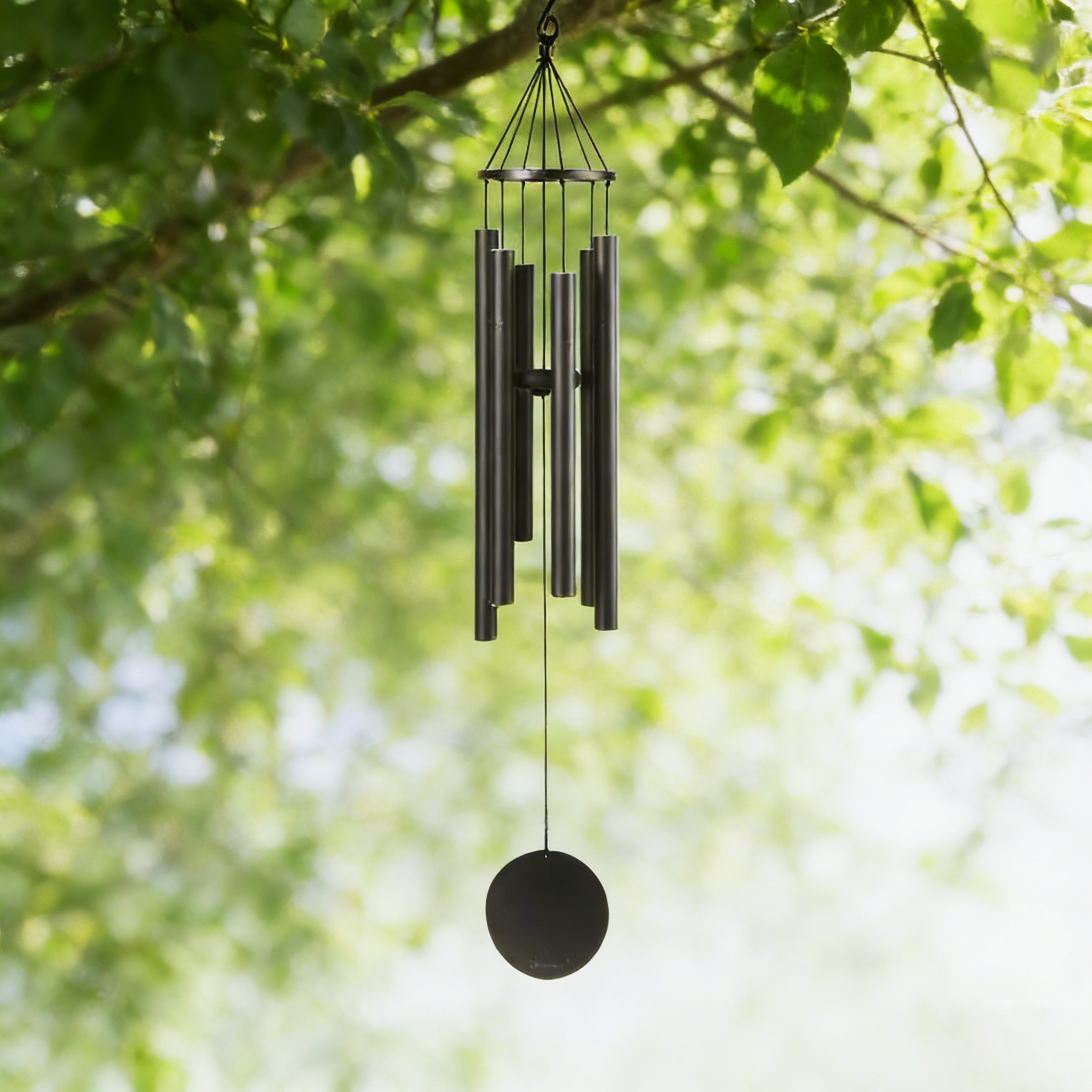Apollo 43-Inch Deep Tone Aluminum Wind Chime Outdoor Garden Decor