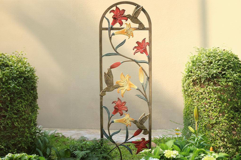 Autumn Colors Garden Trellis Seasonal Decorative Accent