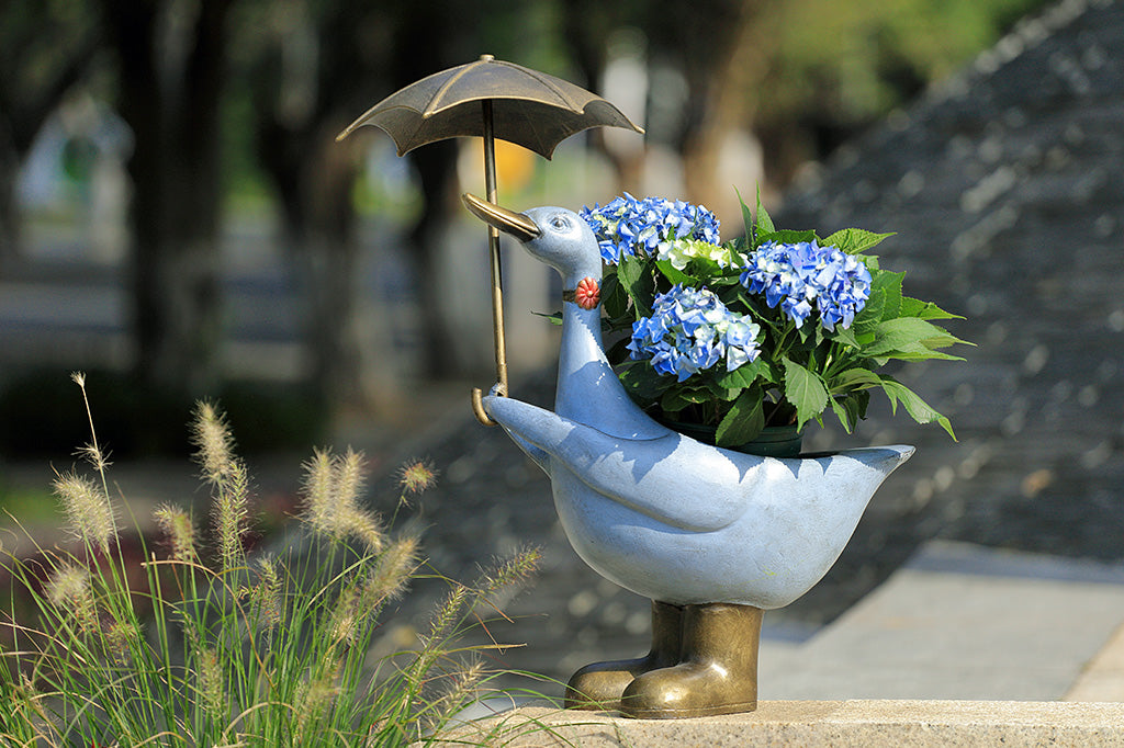 Rainy Day Dorothy Planter Decorative Succulent Pot Desk Shelf Accent