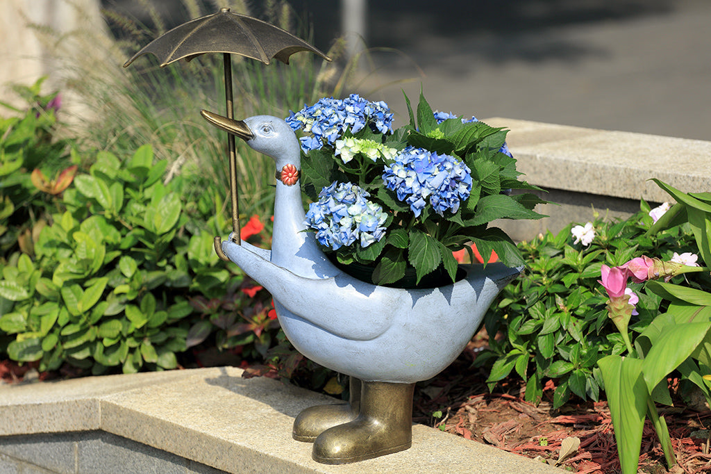 Rainy Day Dorothy Planter Decorative Succulent Pot Desk Shelf Accent