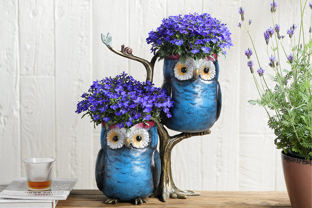 Hootenanny Planters Decorative Plant Pots Indoor Outdoor Home Decor