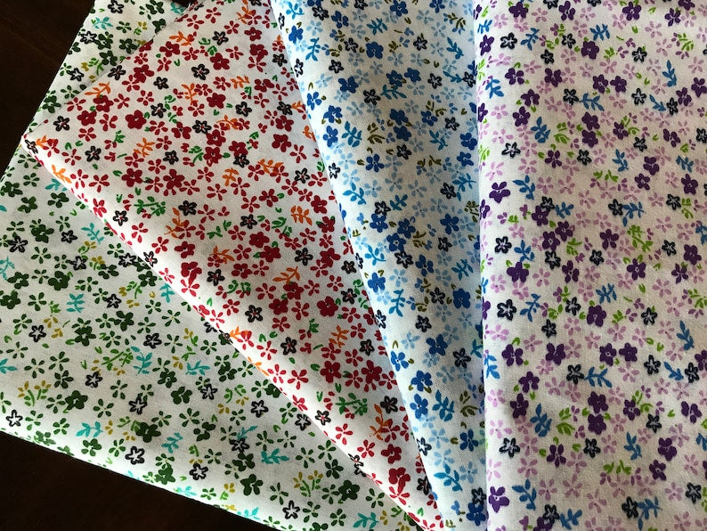 Small Flowers Cotton Tablecloth Wedding Picnic Holiday Dining Decor