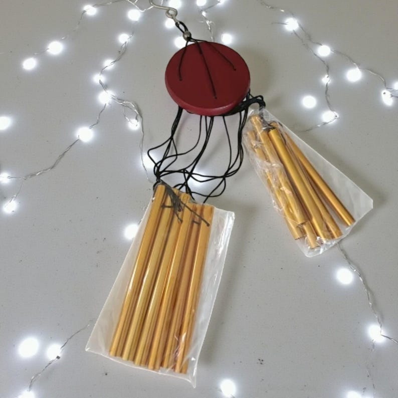 Aluminum Wind Chime 12-Tube Garden Bells Outdoor Memorial Decor