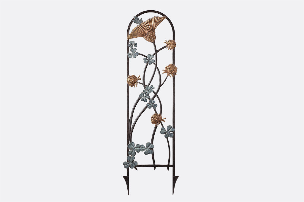 Clover and Thistle Garden Trellis Outdoor Decorative Frame