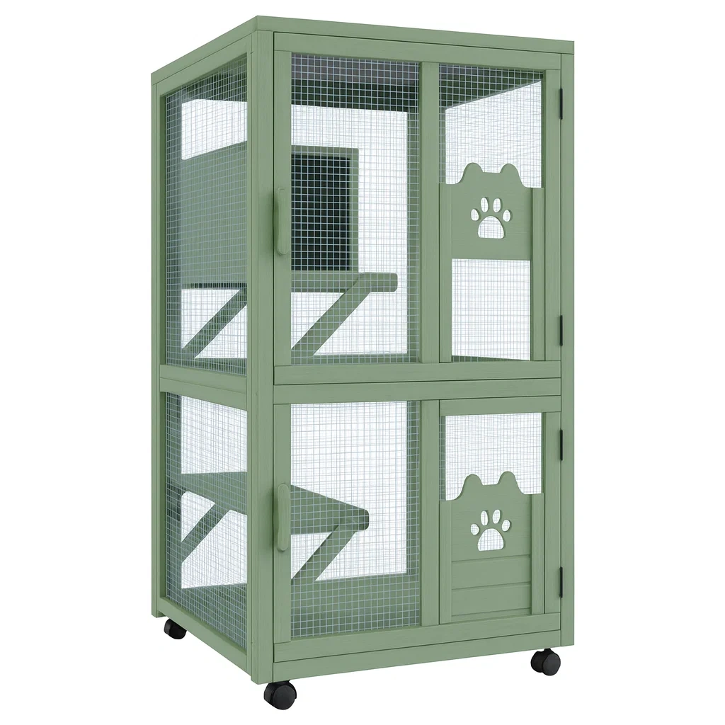 Prodotti per animali domestici,Gabbia per gatti - DOMUSDESIGNPRO