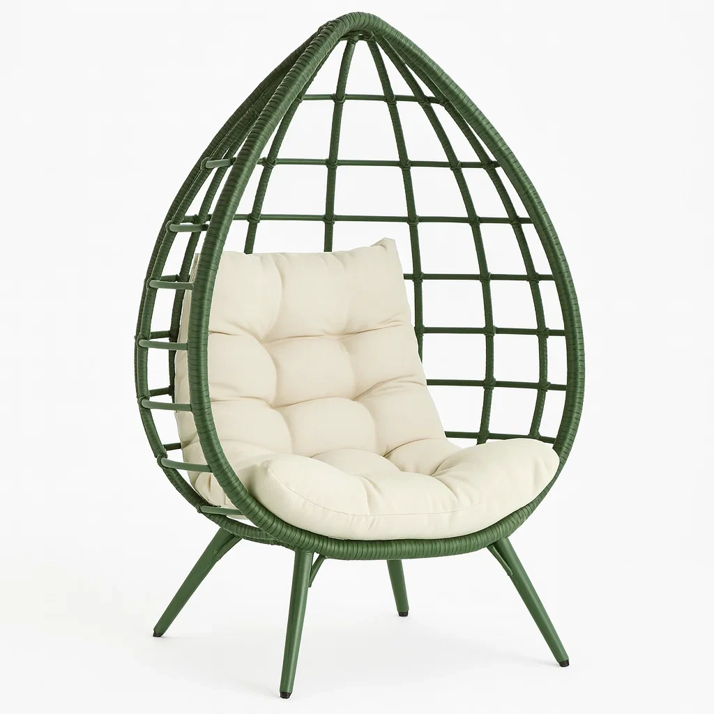 Seduta,Poltrona a uovo - DOMUSDESIGNPRO