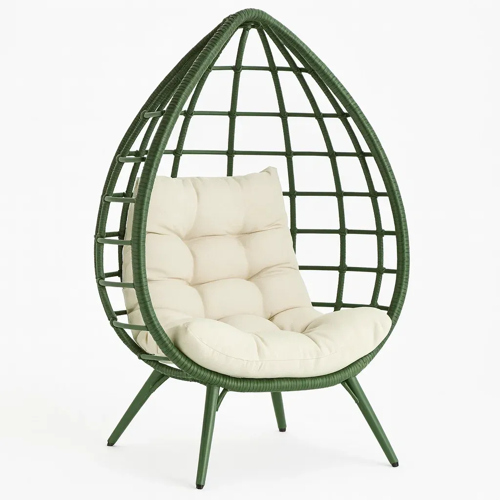 Seduta,Poltrona a uovo - DOMUSDESIGNPRO