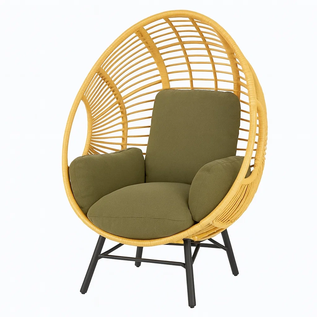 Seduta,Poltrona a uovo - DOMUSDESIGNPRO