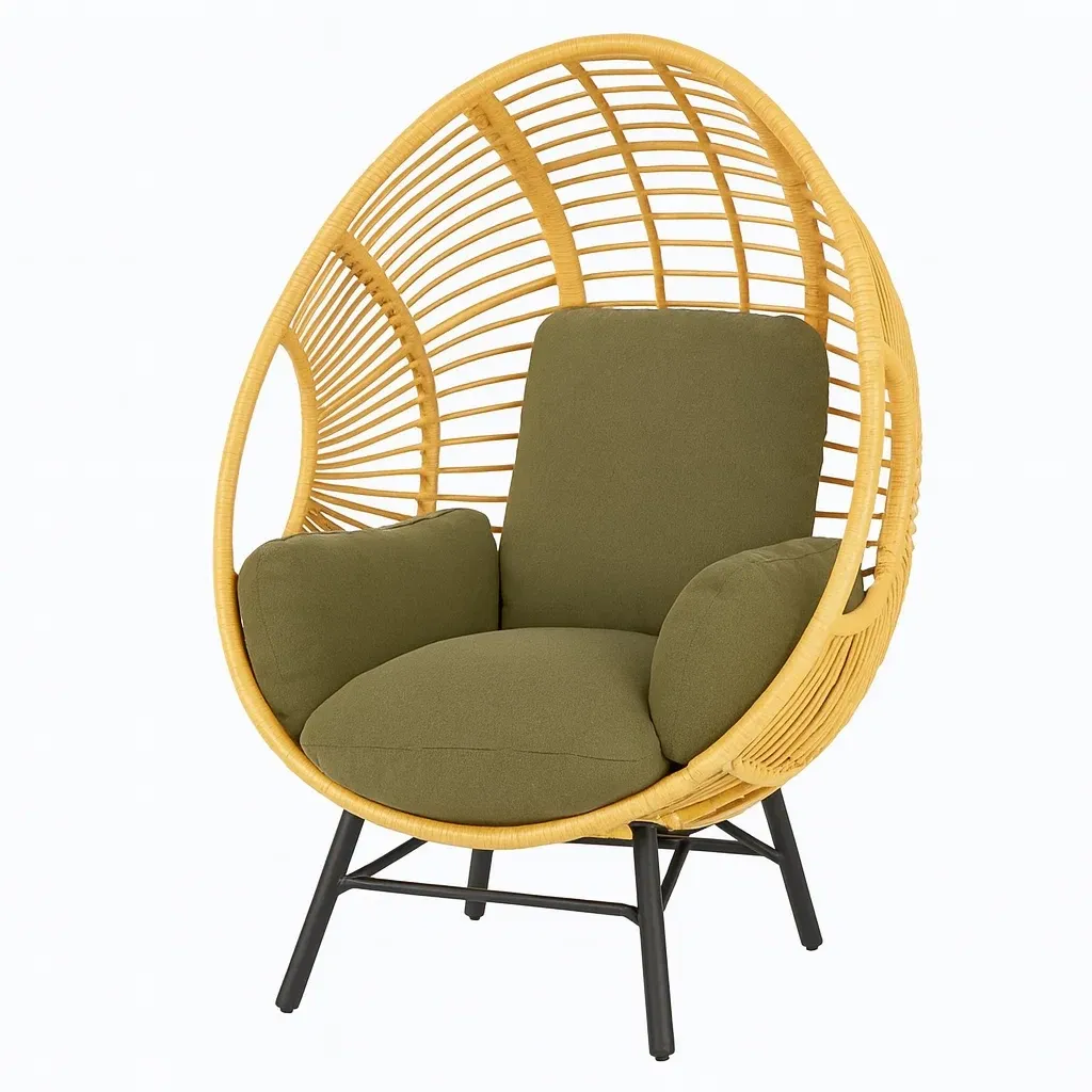 Seduta,Poltrona a uovo - DOMUSDESIGNPRO