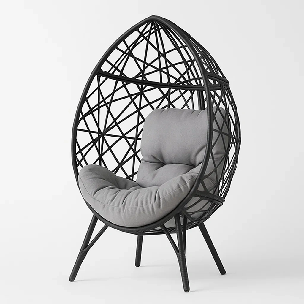 Seduta,Poltrona a uovo - DOMUSDESIGNPRO