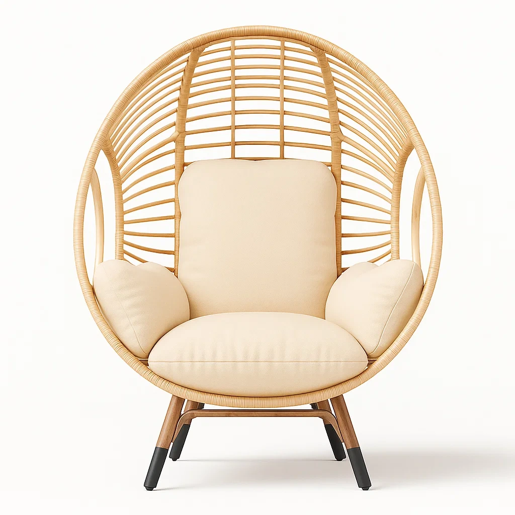 Seduta,Poltrona a uovo - DOMUSDESIGNPRO