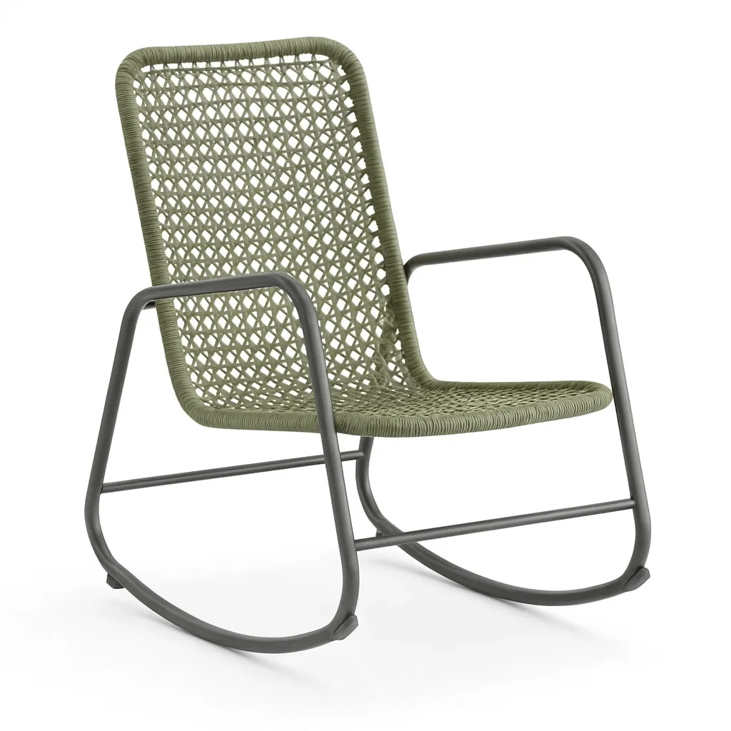 Seduta,Sedia a dondolo - DOMUSDESIGNPRO