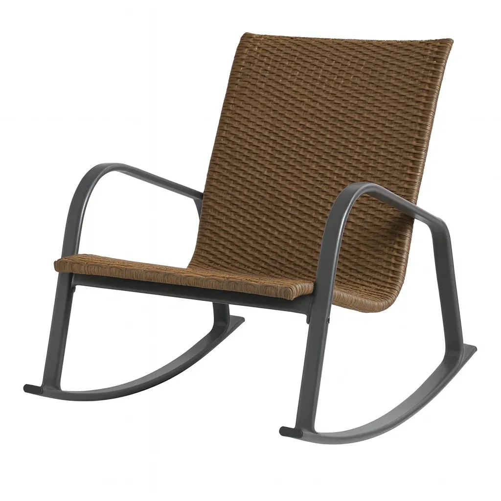 Seduta,Sedia a dondolo - DOMUSDESIGNPRO