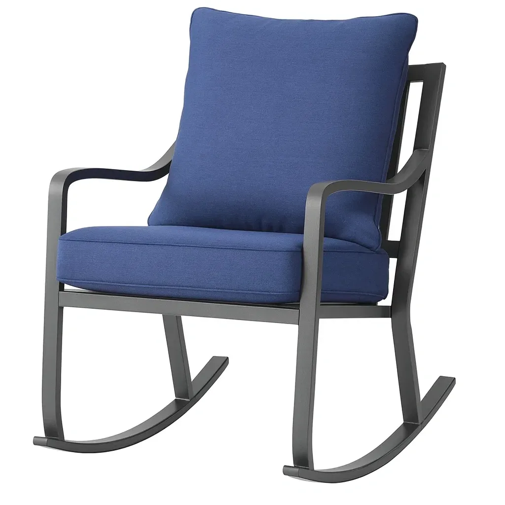 Seduta,Sedia a dondolo - DOMUSDESIGNPRO