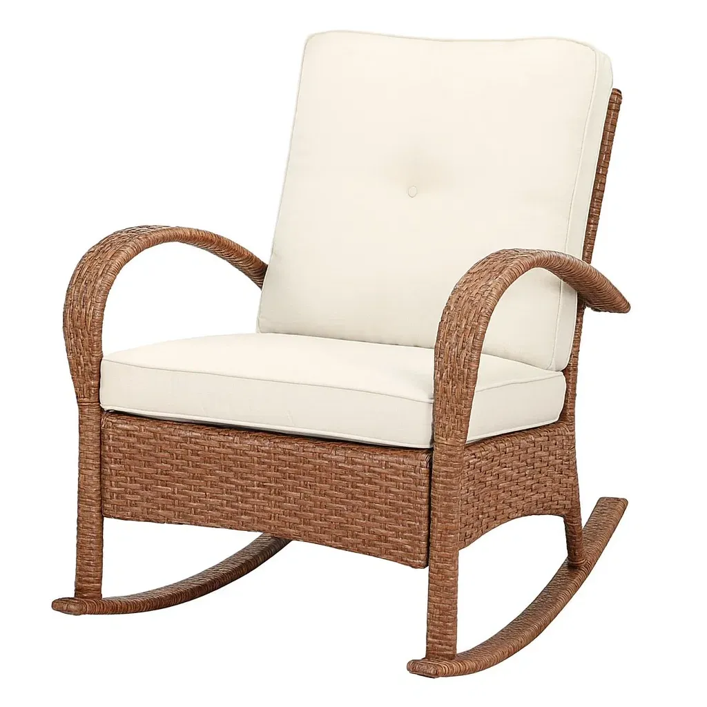 Seduta,Sedia a dondolo - DOMUSDESIGNPRO