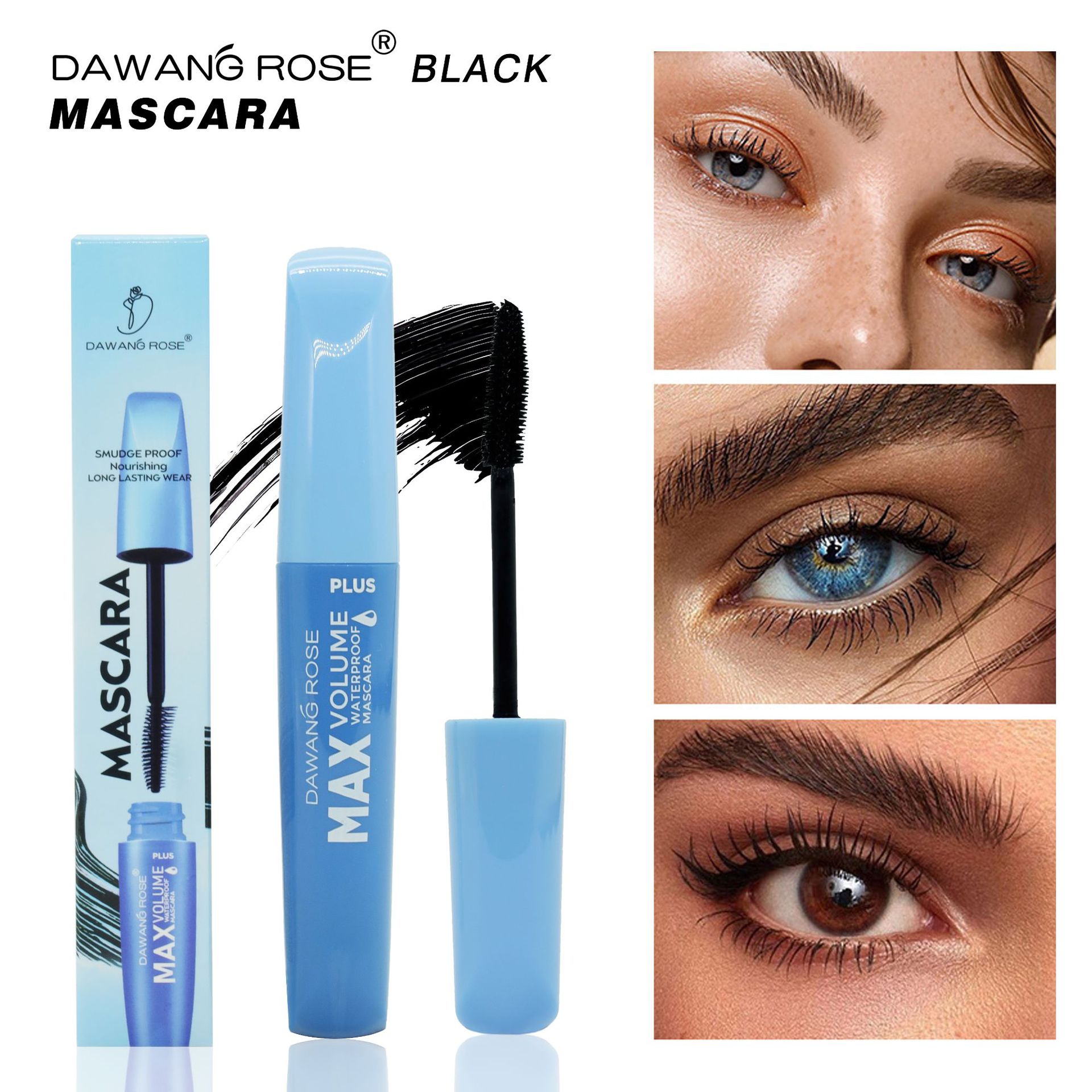 Volumizing Curl-Enhancing Waterproof Natural Lengthening Mascara
