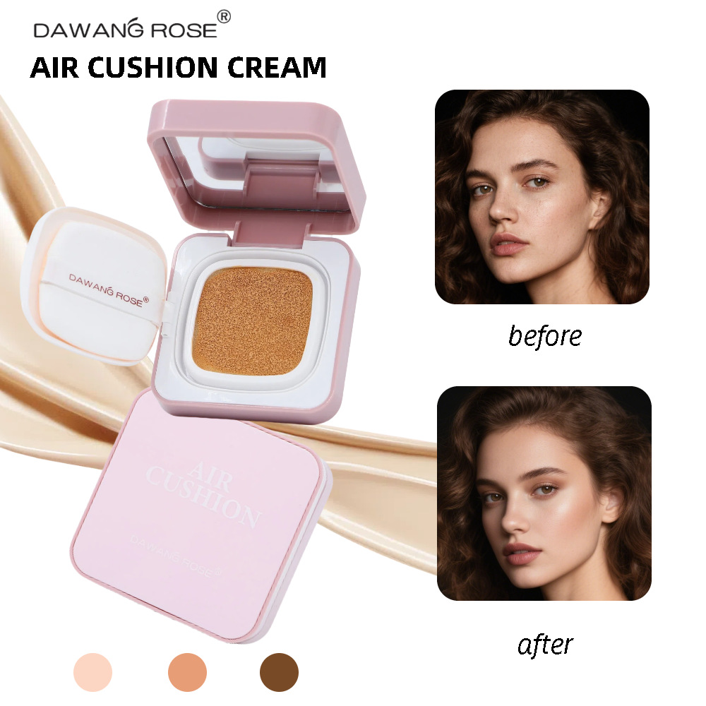 Square box air cushion bb cream concealer powder