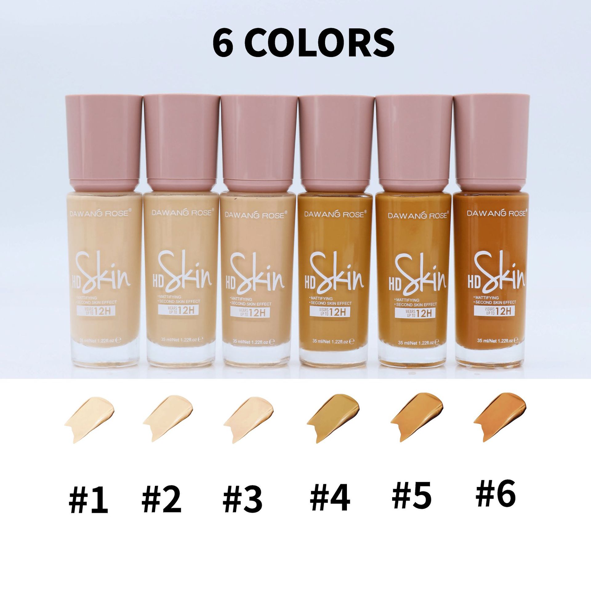 Long-lasting, smudge-proof concealing foundation that moisturizes without caking, nourishing your skin.