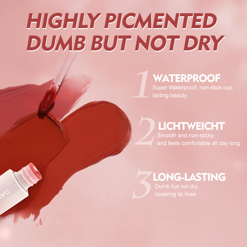 Lip Gloss with a Velvety Matte Finish in Nude Shades